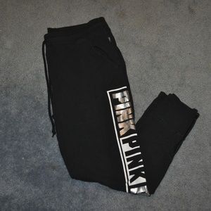 Victoria Secret PINK Black Sweatpants